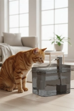 1.5L Automatic Pet Water Fountain with Filtration and Silent Pump Photograph-4