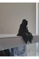 3D Ghost Magere Hein Figuur - Gamer Kamer Bureau en Boekenplank Decoratie Foto-4