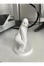 Figurine 3D Ghost la Faucheuse Blanche 9 cm - Décoration de Bureau et Bibliothèque Gamer Photographie-3