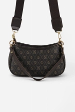 Farme Monogram Bruine Crossbody Tas Foto-2