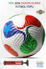 FIFA 2026 WK Voetbal - Maat 5 Genaaid Duurzaam All-Ground Voetbal Foto-1
