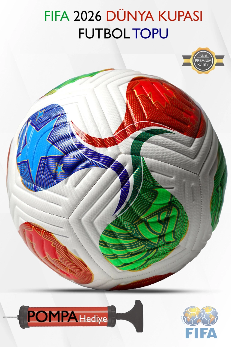 FIFA 2026 WK Voetbal - Maat 5 Genaaid Duurzaam All-Ground Voetbal