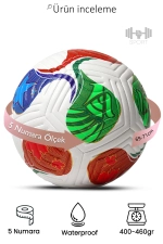 FIFA 2026 WK Voetbal - Maat 5 Genaaid Duurzaam All-Ground Voetbal Foto-5
