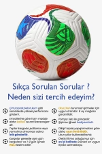 FIFA 2026 WK Voetbal - Maat 5 Genaaid Duurzaam All-Ground Voetbal Foto-6