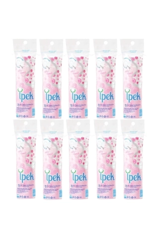 Makeup Remover Pads 70-Count (10 Packs) Soft Cotton Discs