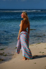 Toalla de Playa Grande Maris Candy con Bolsa de Transporte - 100x180 cm Toalla de Piscina Ecológica de Secado Rápido Fotografía-4