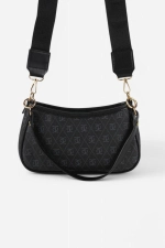 Monogram Zwarte Bagette en Crossbody Tas
