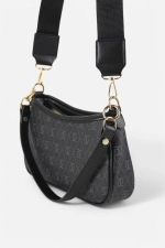 Monogram Zwarte Bagette en Crossbody Tas Foto-2