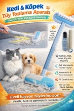 Patiroll 4-in-1 Magic Pet Fur and Lint Remover Brush for Cats and Dogs Photograph-2