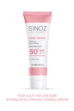 Pink Touch SPF50+ Illuminating Pink Face Sunscreen, PA++++, For All Skin Types, 50 ml Photograph-1
