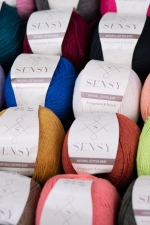 Premium Baby Soft Cotton Amigurumi ve Punch (Panç) El Örgü İpi 50 Gr - Bebe Mavisi fotoğraf-3