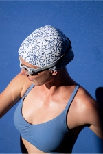 Ready Schwimmbrille Grau - Standardgröße Transparente Gläser Pool und Meer Brille foto-2