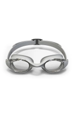 Ready Schwimmbrille Grau - Standardgröße Transparente Gläser Pool und Meer Brille foto-4