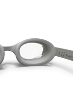 Ready Schwimmbrille Grau - Standardgröße Transparente Gläser Pool und Meer Brille foto-5