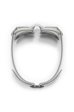 Ready Schwimmbrille Grau - Standardgröße Transparente Gläser Pool und Meer Brille foto-6