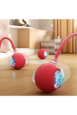 Smart Cat Toy, USB Rechargeable, LED Light, 3 Modes Automatic Rolling Ball Photograph-1