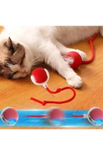Smart Cat Toy, USB Rechargeable, LED Light, 3 Modes Automatic Rolling Ball Photograph-3