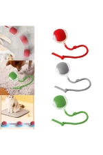 Smart Cat Toy, USB Rechargeable, LED Light, 3 Modes Automatic Rolling Ball Photograph-4