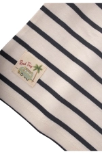 Striped Shorts Set for Boys 1-7 Years White Photograph-4