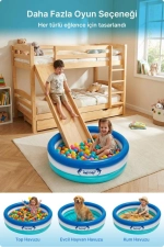 Swim Safe Inflatable Toddler Pool Safe Round Paddling Pool Photograph-5