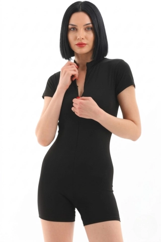 Women's Zippered Sports Jumpsuit Swimsuit - Fast Drying Water Repellent Slimming Lycra Swimwear